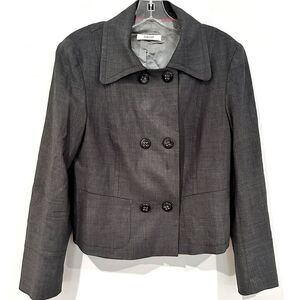 Laurel By Escada Virgin Wool Double Breasted Blazer Women's Size 40‎ (US Size 8)